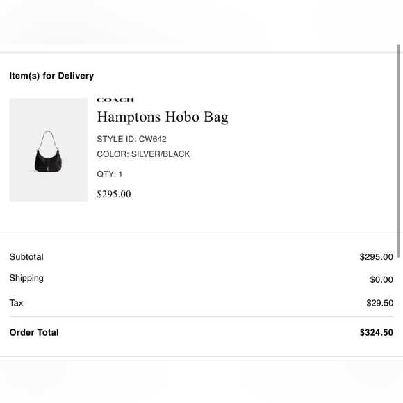 Coach Hamptons Hobo Bag - Picture 6 of 6